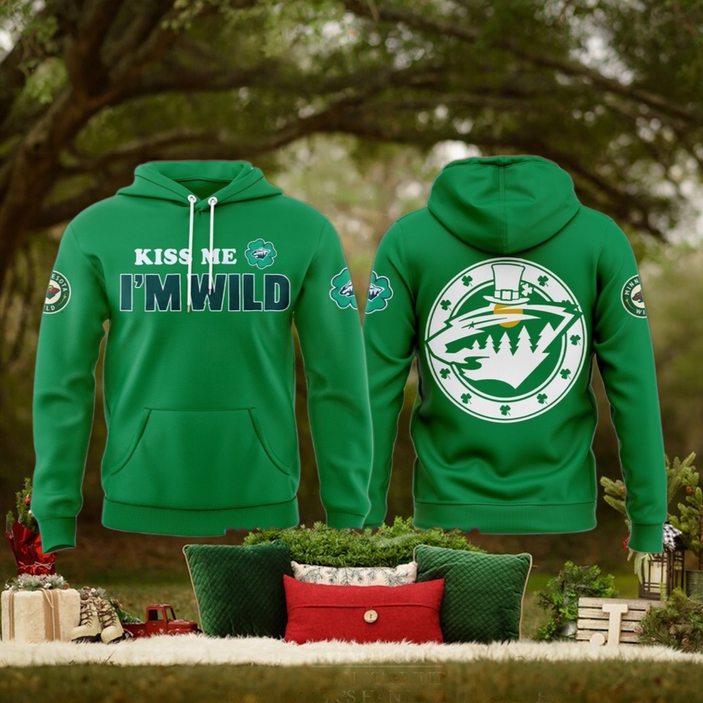 Minnesota Wild St. Patrick’s 2025 Special Green Hoodie Minnesota Wild St. Patrick’s 2025 Special Green Hoodie