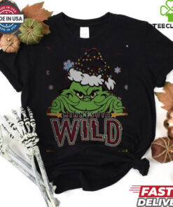 Minnesota Wild The Grinch Christmas Happy Holidays 2024 Hockey shirt