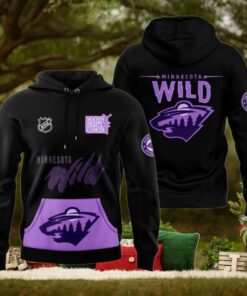 Minnesota Wild x Hockey Fights Cancer 2024 Hoodie