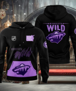 Minnesota Wild x Hockey Fights Cancer 2024 Hoodie