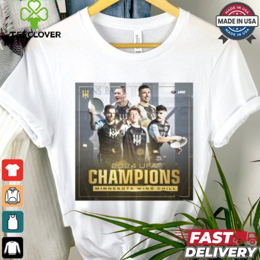 Minnesota Wind Chill 2024 UFA Champions shirt