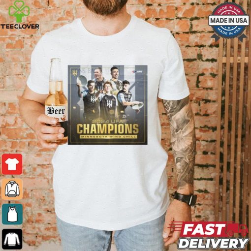 Minnesota Wind Chill 2024 UFA Champions shirt