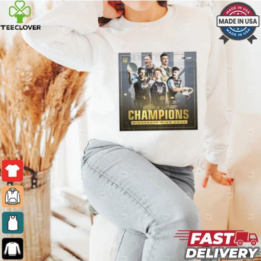 Minnesota Wind Chill 2024 UFA Champions shirt