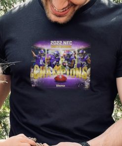 Minnesota vikings 2022 nfc north division champions shirt