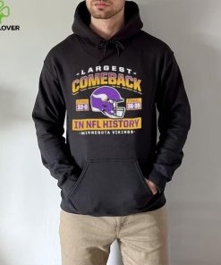 Minnesota vikings largest comeback shirt 4 Minnesota vikings largest comeback shirt