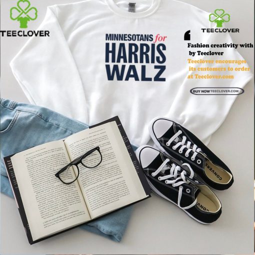 Minnesotans For Harris Walz Ladies Boyfriend Shirt