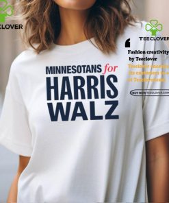 Minnesotans For Harris Walz Ladies Boyfriend Shirt