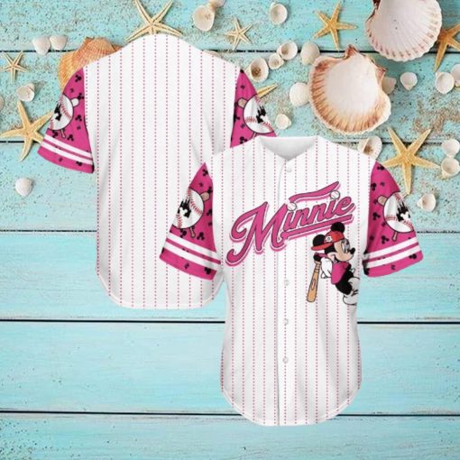 Minnie Cartoon Movie Baseball Jersey Shirt