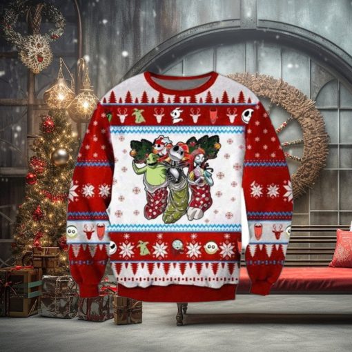 Minnie Kissing Mickey Disney Funny Couples S Ugly Christmas Sweaters