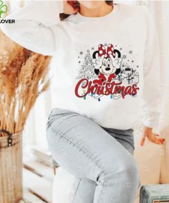 Minnie Mouse Christmas Shirt, Gift For Friend Shirt, Christmas Party Shirts