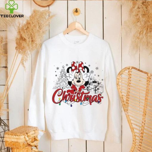 Minnie Mouse Christmas Shirt, Gift For Friend Shirt, Christmas Party Shirts