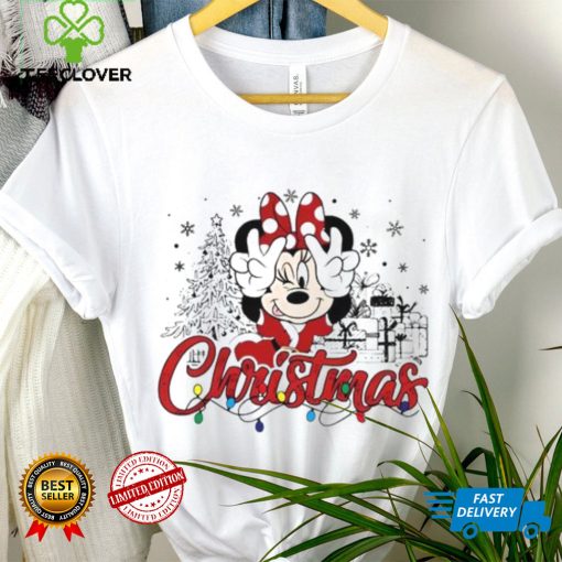 Minnie Mouse Christmas Shirt, Gift For Friend Shirt, Christmas Party Shirts