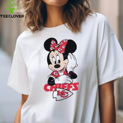 Minnie Mouse Kansas City Chiefs Football 2024 Shirt