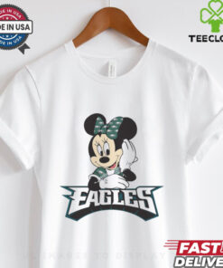 Minnie Mouse Philadelphia Eagles Graphic T Shirt