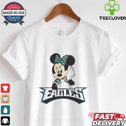 Minnie Mouse Philadelphia Eagles Graphic T Shirt