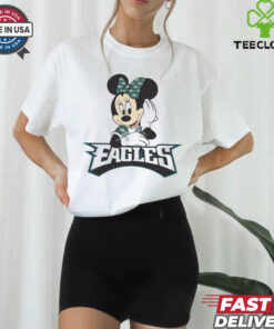 Minnie Mouse Philadelphia Eagles Graphic T Shirt