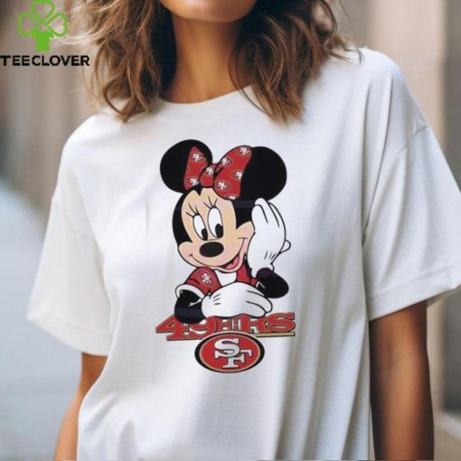 Minnie Mouse San Francisco 49ers Football 2024 hoodie, sweater, longsleeve, shirt v-neck, t-shirt