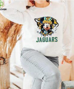 Minnie Mouse and Football Jacksonville Jaguars shirt