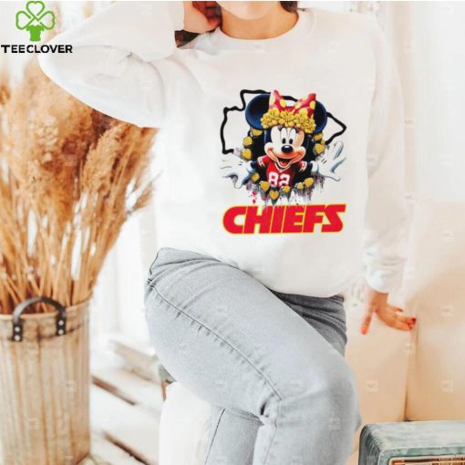 Minnie Mouse and Football Kansas City Chiefs hoodie, sweater, longsleeve, shirt v-neck, t-shirt