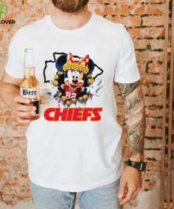 Minnie Mouse and Football Kansas City Chiefs hoodie, sweater, longsleeve, shirt v-neck, t-shirt