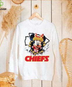 Minnie Mouse and Football Kansas City Chiefs hoodie, sweater, longsleeve, shirt v-neck, t-shirt