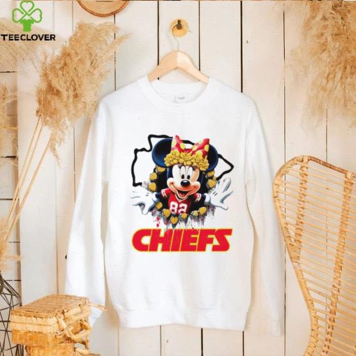 Minnie Mouse and Football Kansas City Chiefs hoodie, sweater, longsleeve, shirt v-neck, t-shirt