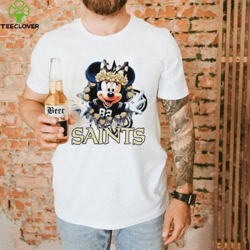 Minnie Mouse and Football New Orleans Saints hoodie, sweater, longsleeve, shirt v-neck, t-shirt