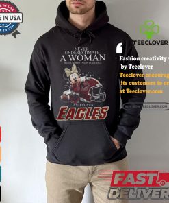 Minnie Mouse x Boston College Eagles Never Underestimate A Woman Who Understands Football shirt