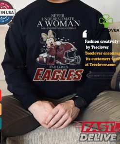 Minnie Mouse x Boston College Eagles Never Underestimate A Woman Who Understands Football shirt