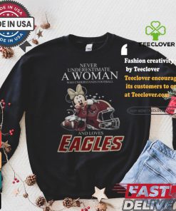 Minnie Mouse x Boston College Eagles Never Underestimate A Woman Who Understands Football shirt