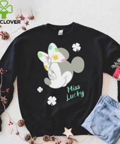Minnie miss lucky clover St. Patrick’s Day graphic shirt