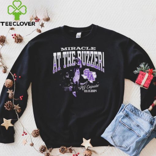 Miracle at the buzzer shirt
