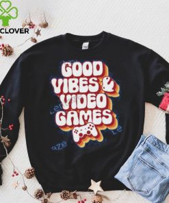 Mirandalorian Merch Good Vibes & Video Games Retro Shirt