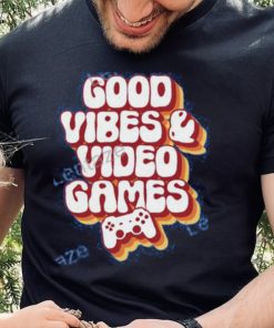 Mirandalorian Merch Good Vibes & Video Games Retro Shirt