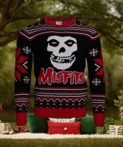 Misfits Skull Logo Ugly Christmas Sweater