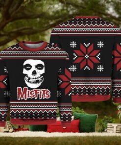 Misfits Skull Ugly Christmas Sweater