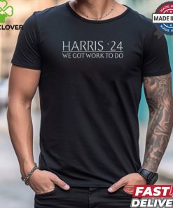 Misha Collins Wearing Harris’ 24 We Got Work To Do Shirt