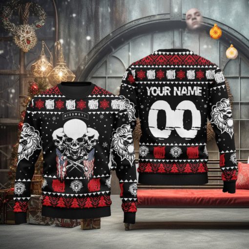 Miss May I Custom Name Ugly Christmas Sweater