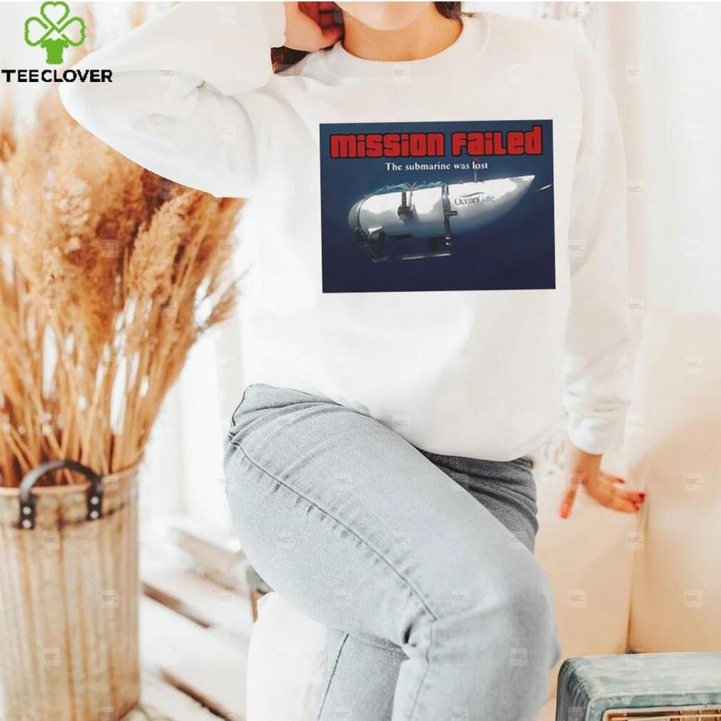 Mission failed the submarine was lost photo design shirt Mission failed the submarine was lost photo design shirt