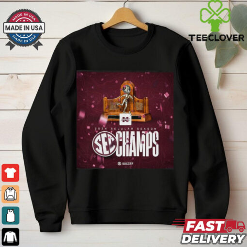 Mississippi Hail State 2024 SEC Soccer Regular Season Champions Shirt