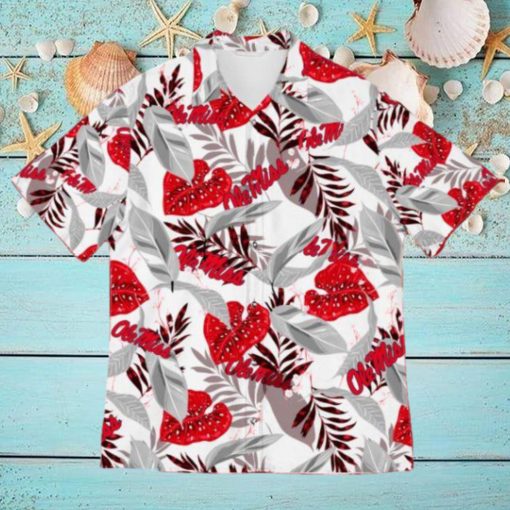 Mississippi Rebels Champions Sports Hawaiian Tropical Shirt