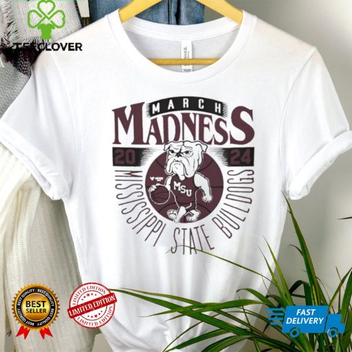 Mississippi State Bulldogs 2024 March Madness Mascot Shirt