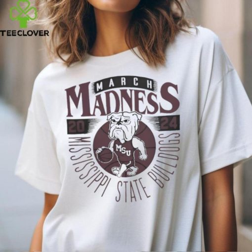 Mississippi State Bulldogs 2024 March Madness Mascot Shirt