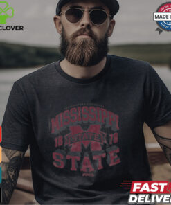 Mississippi State Bulldogs Field Arched Wordmark T Shirt