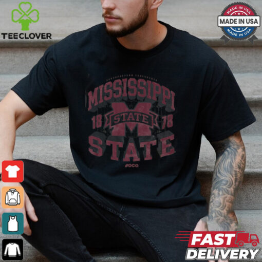 Mississippi State Bulldogs Field Arched Wordmark T Shirt