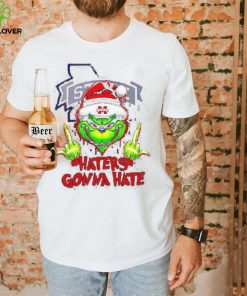 Mississippi State Bulldogs Grinch middle finger haters gonna hate shirt