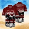 Mississippi State Bulldogs Logo Coconut Tropical Hawaiian Shirt Beach Gift For Fans