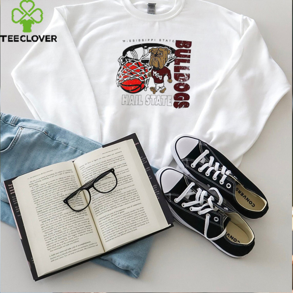 Mississippi State Bulldogs basketball hail state mascot shirt Mississippi State Bulldogs basketball hail state mascot shirt
