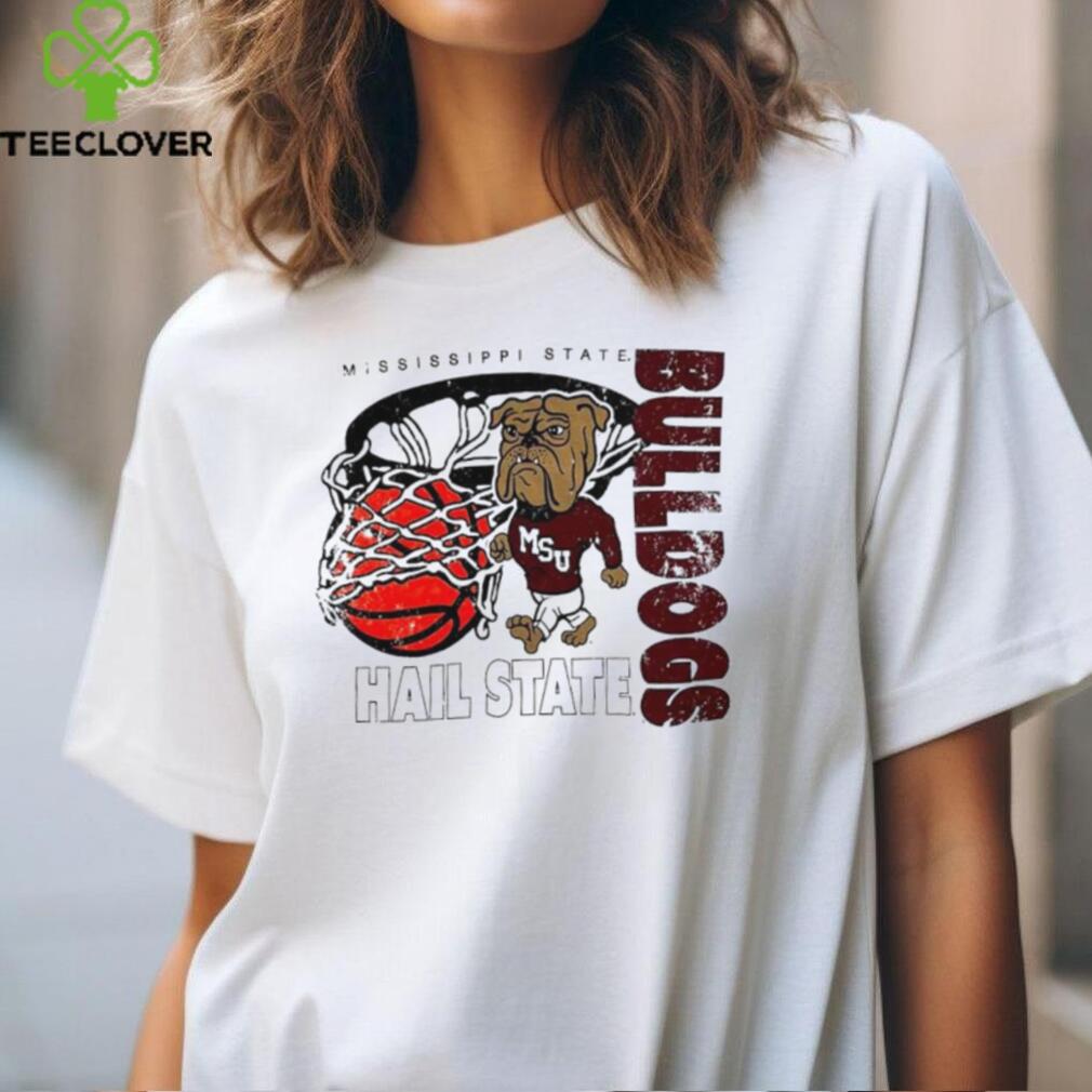 Mississippi State Bulldogs basketball hail state mascot shirt Mississippi State Bulldogs basketball hail state mascot shirt