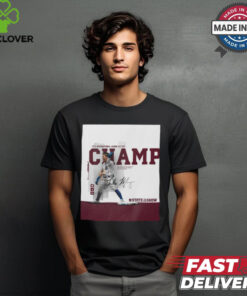 Mississippi State Jake Mangum 2024 International League Batting Champ Signature Poster t shirt